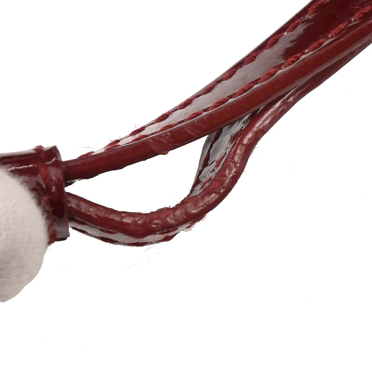 Christian Dior Bordeaux Patent Leather Trotter Malice Handbag - Image 3
