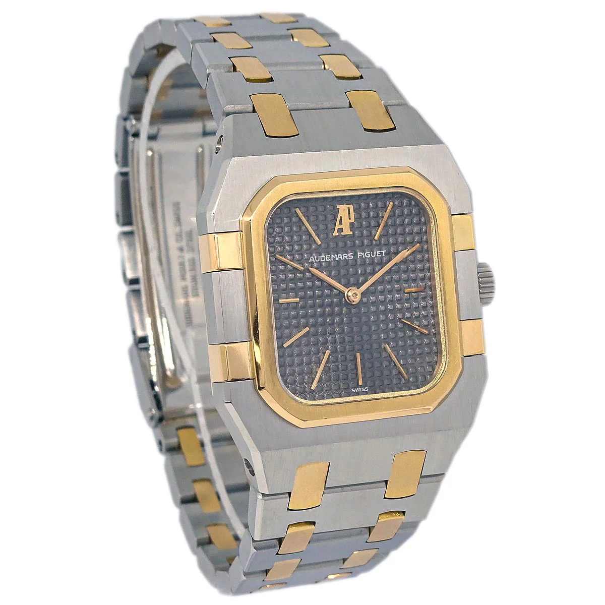 Audemars Piguet Royal Oak Square Ref.6005SA Quartz Watch SS 18K 24mm - Image 2