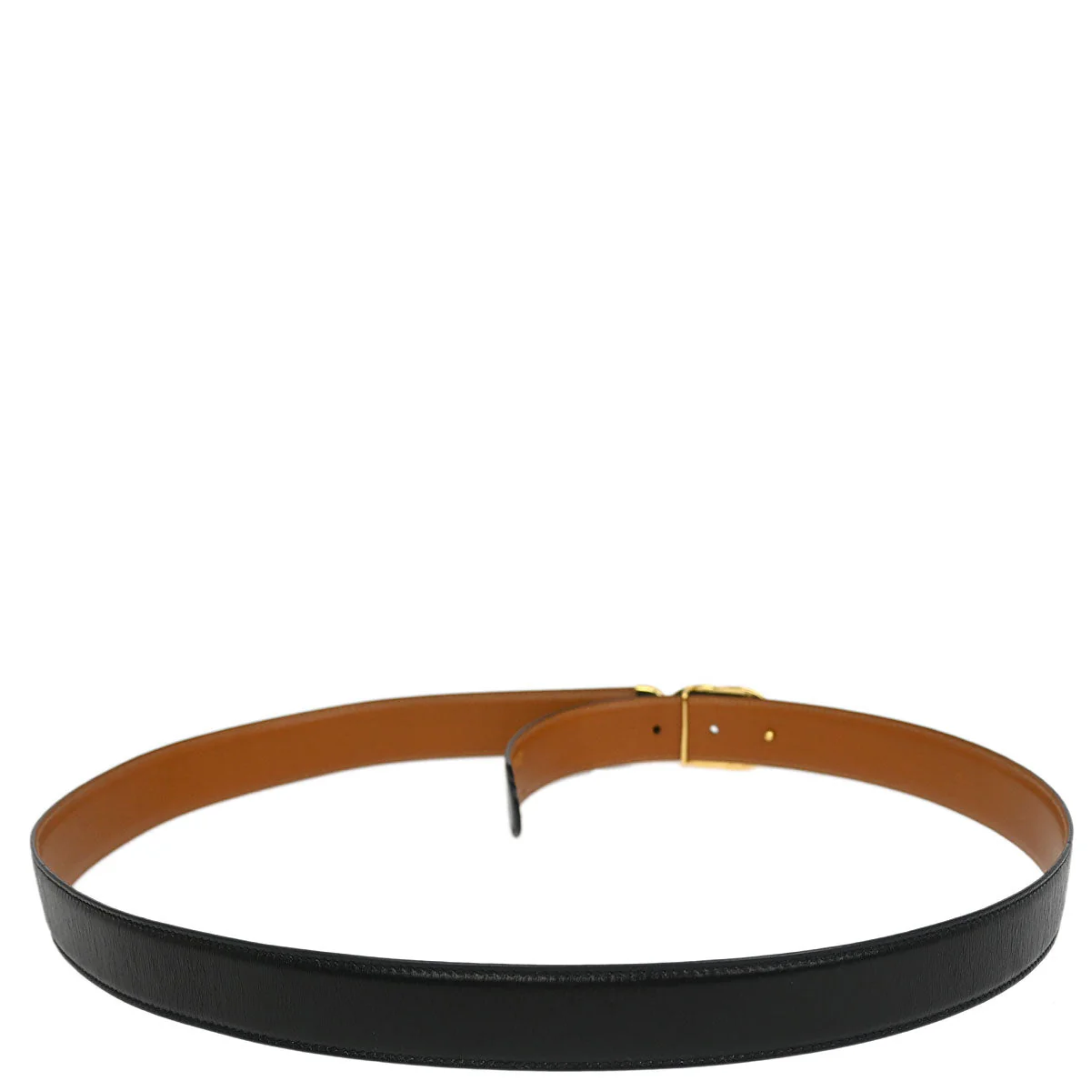 Gucci Black Leather Belt Small Good - Image 2