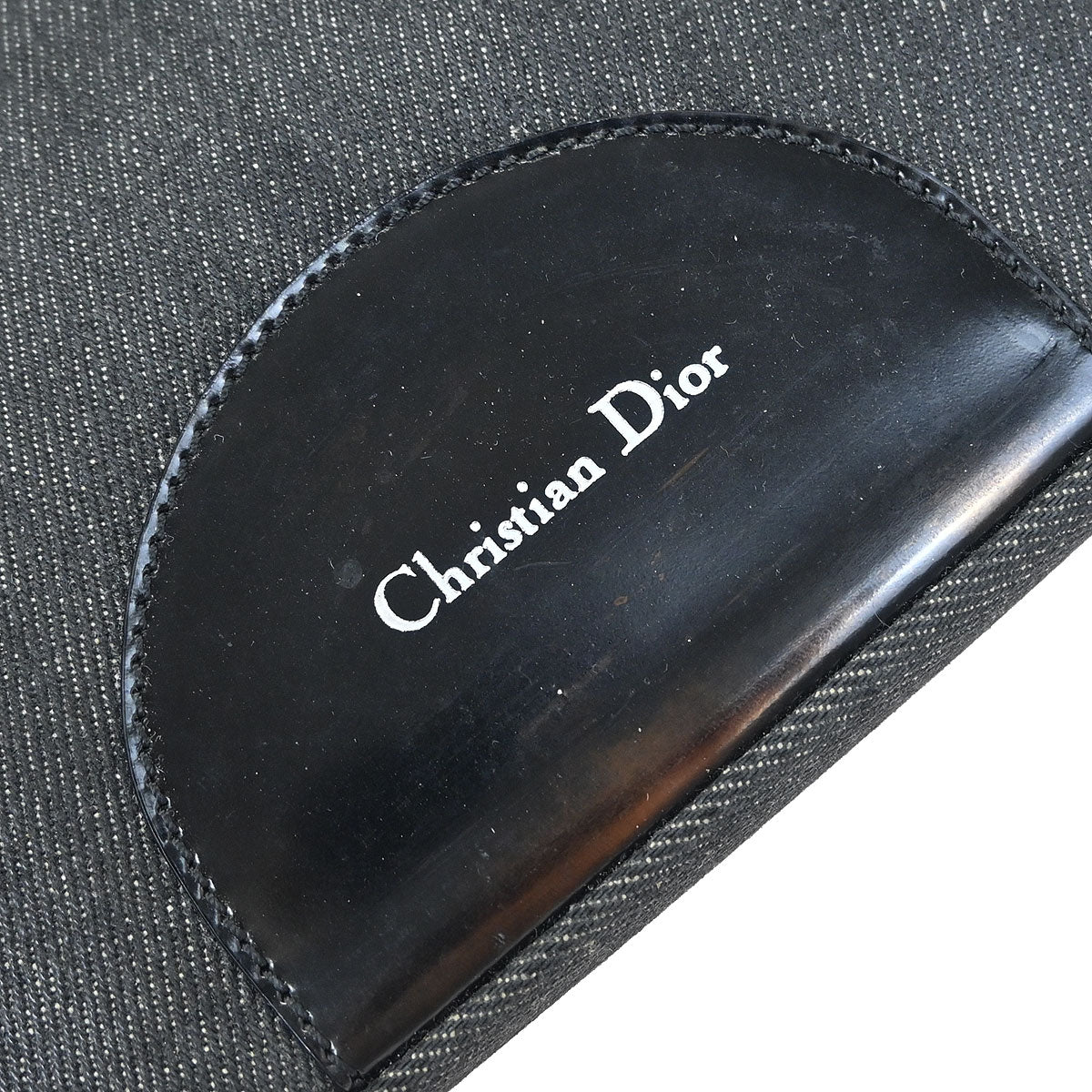 Christian Dior Black Denim Malice Handbag - Image 5