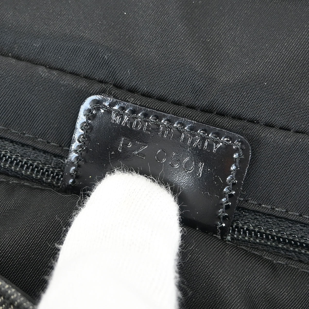 Christian Dior Black Denim Malice Handbag - Image 8