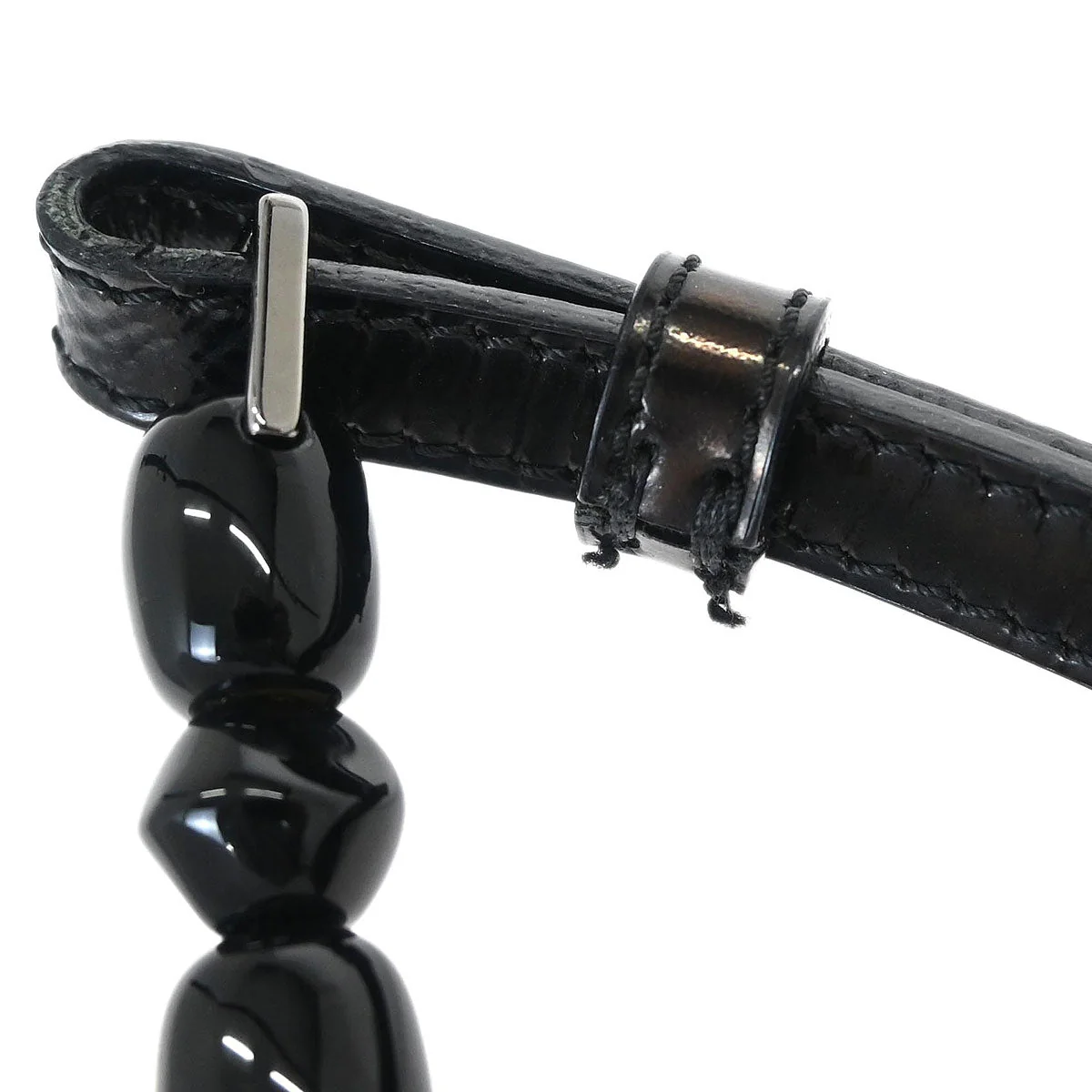 Christian Dior Black Denim Malice Handbag - Image 9
