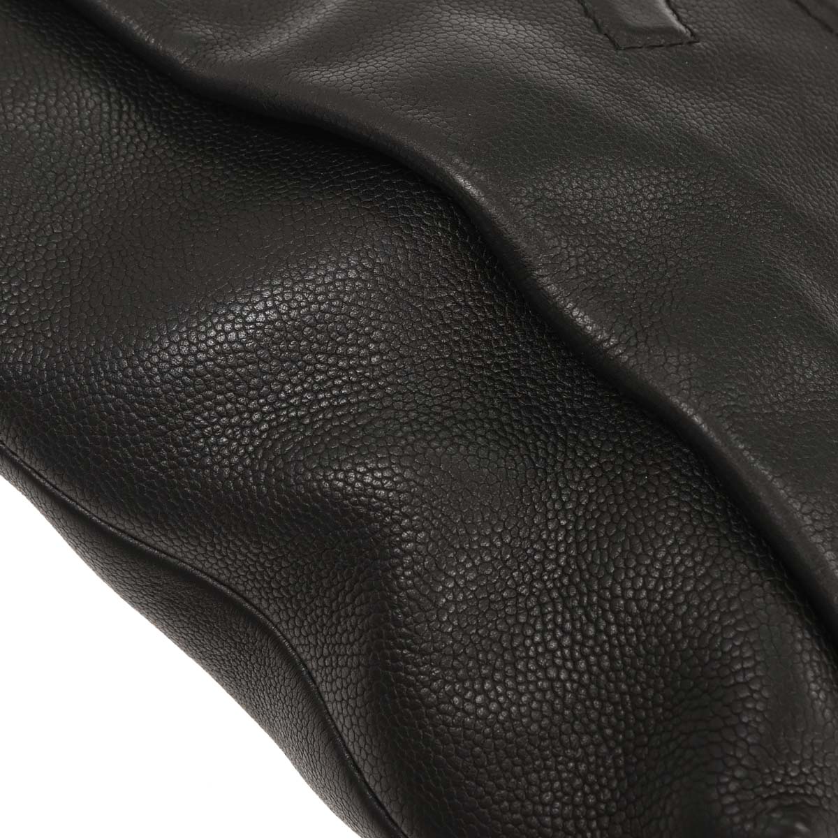 Chanel 2008-2009 Black Caviar Tote Handbag - Image 6