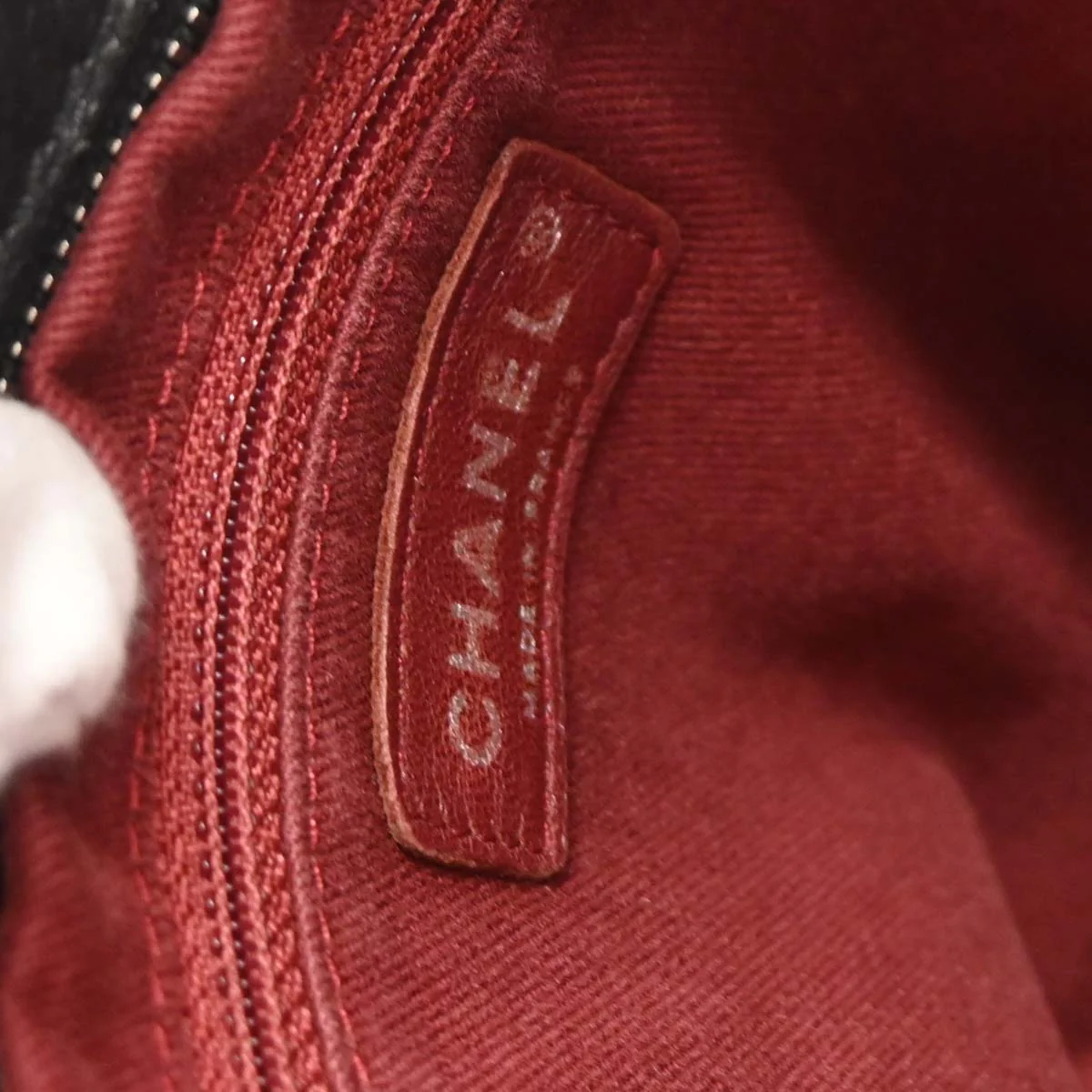 Chanel 2008-2009 Black Caviar Tote Handbag - Image 9
