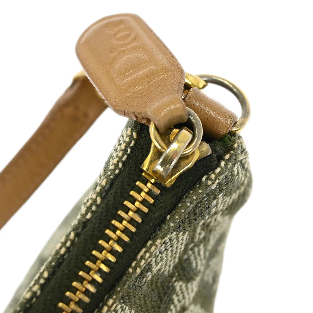 Christian Dior Green Trotter Saddle Handbag - Image 6
