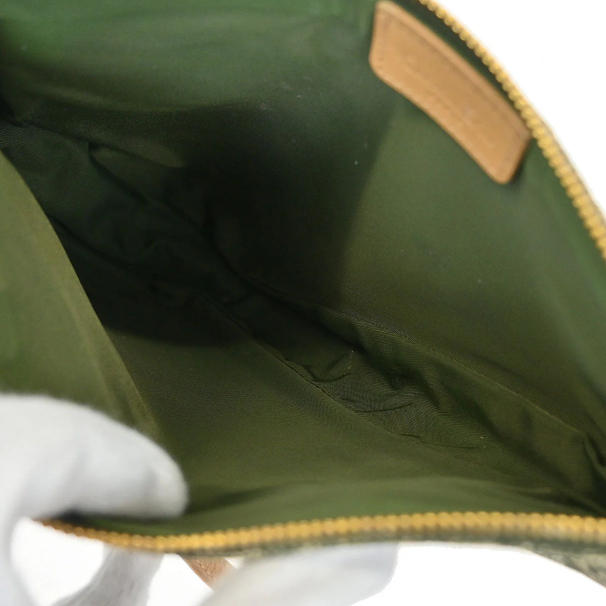 Christian Dior Green Trotter Saddle Handbag - Image 7