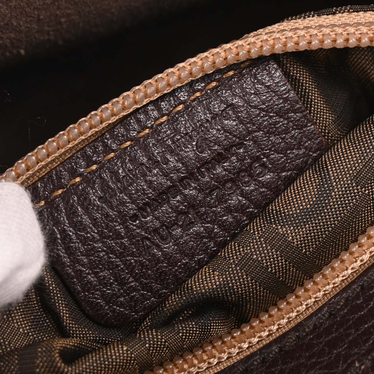 Salvatore Ferragamo Brown Handbag - Image 10