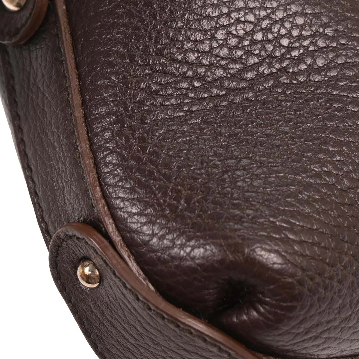Salvatore Ferragamo Brown Handbag - Image 7