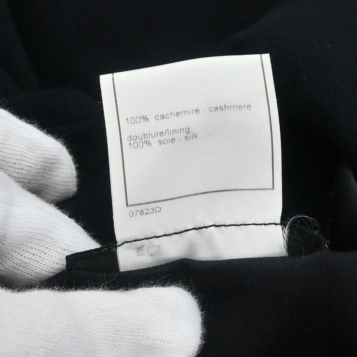 Chanel Double Breasted Coat Black #38 - Image 9
