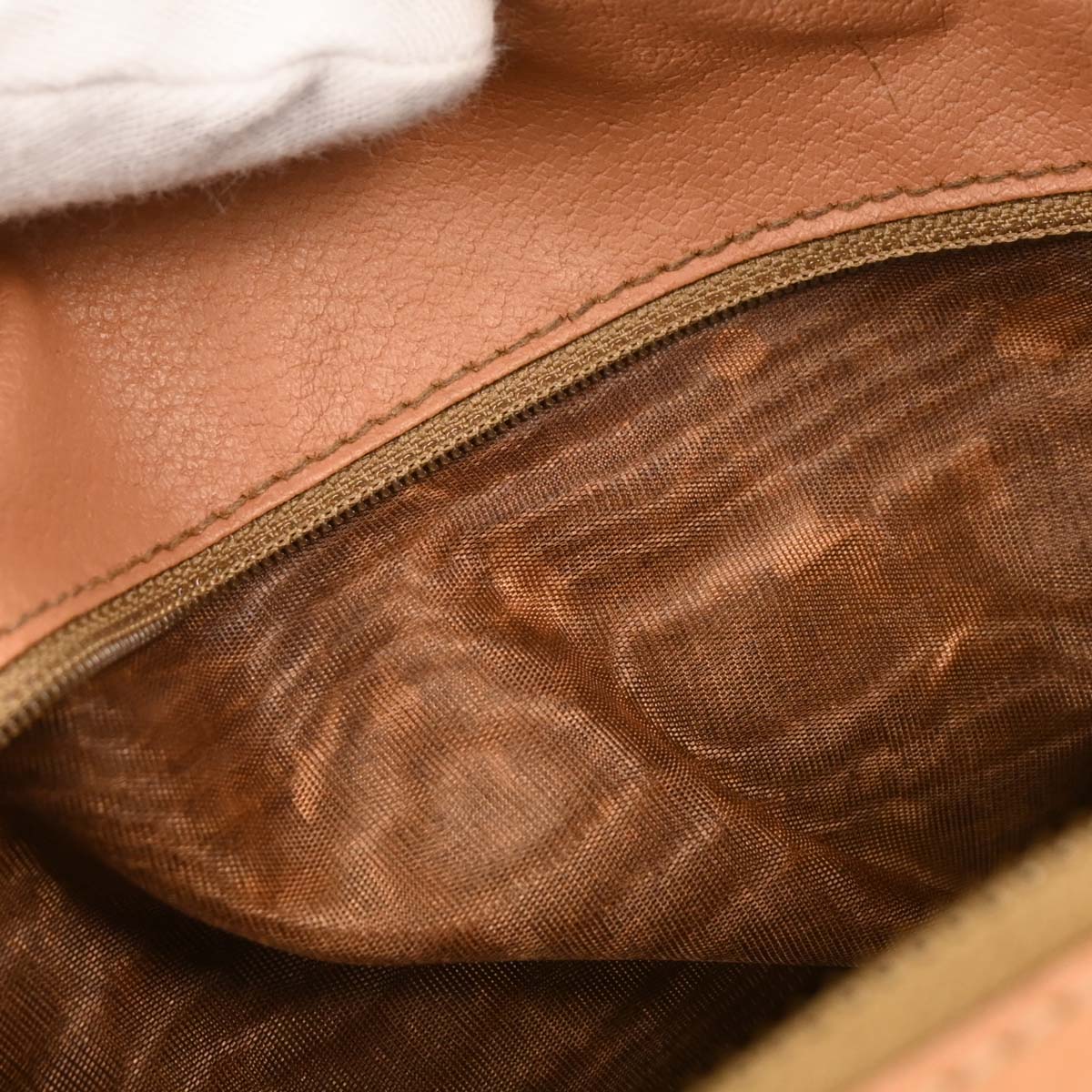 Celine Beige Macadam Duffle Handbag - Image 9
