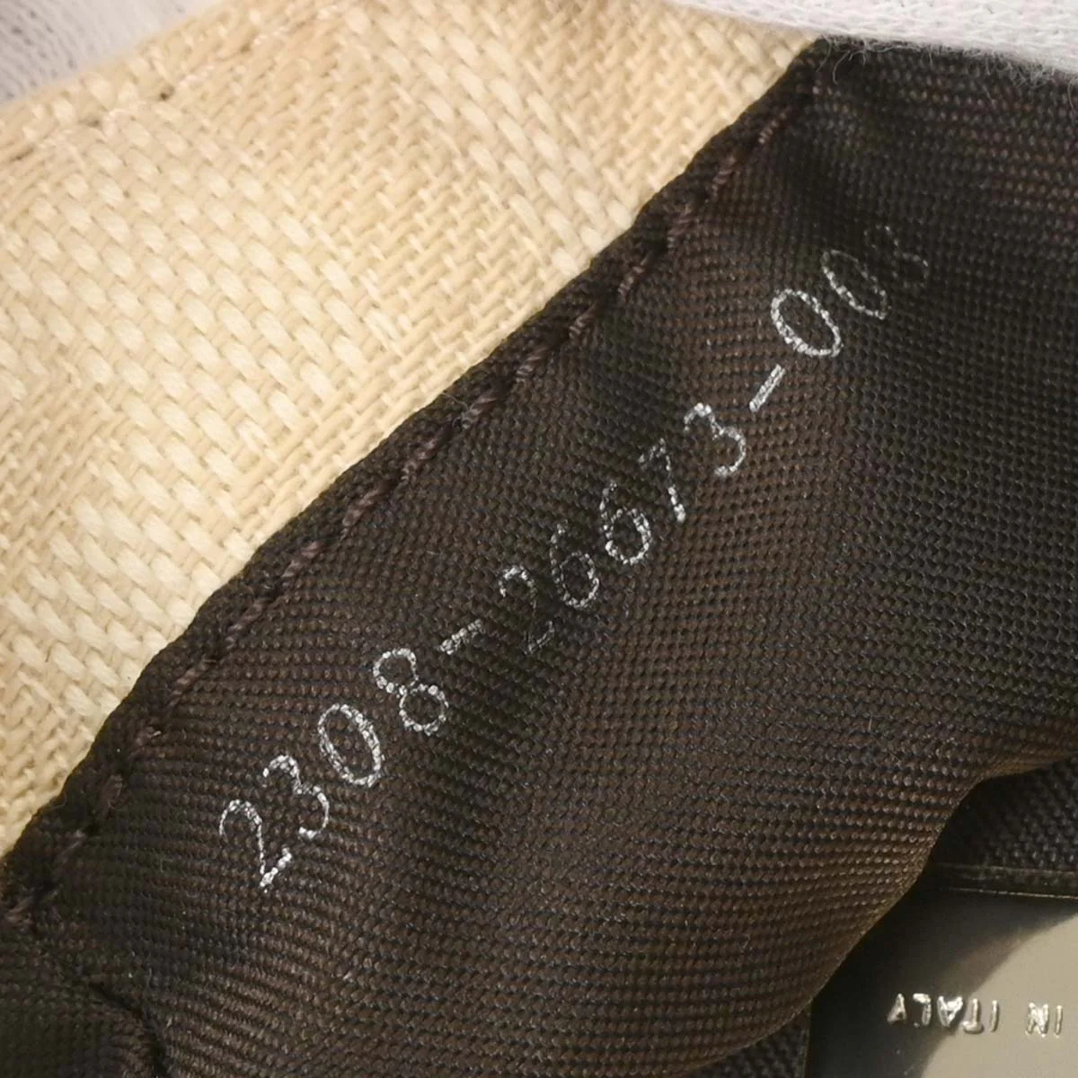 Fendi Ivory Canvas Zucca Micro Handbag - Image 10