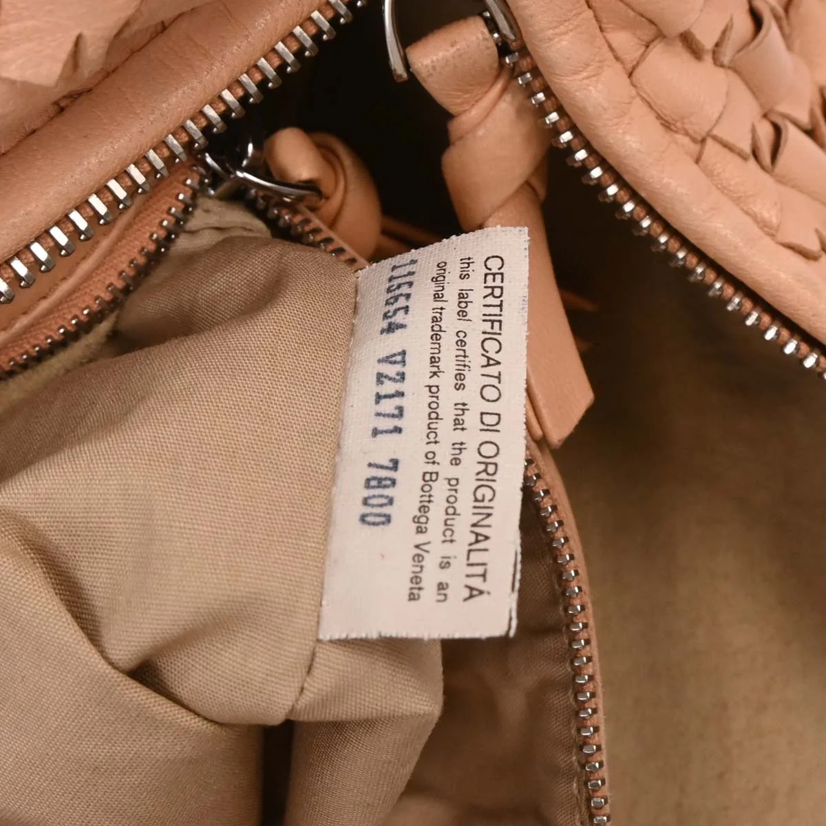 Bottega Veneta Pink Intrecciato Hobo Handbag - Image 9