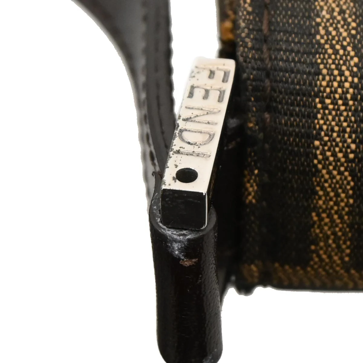 Fendi Brown Canvas Zucca Handbag - Image 10