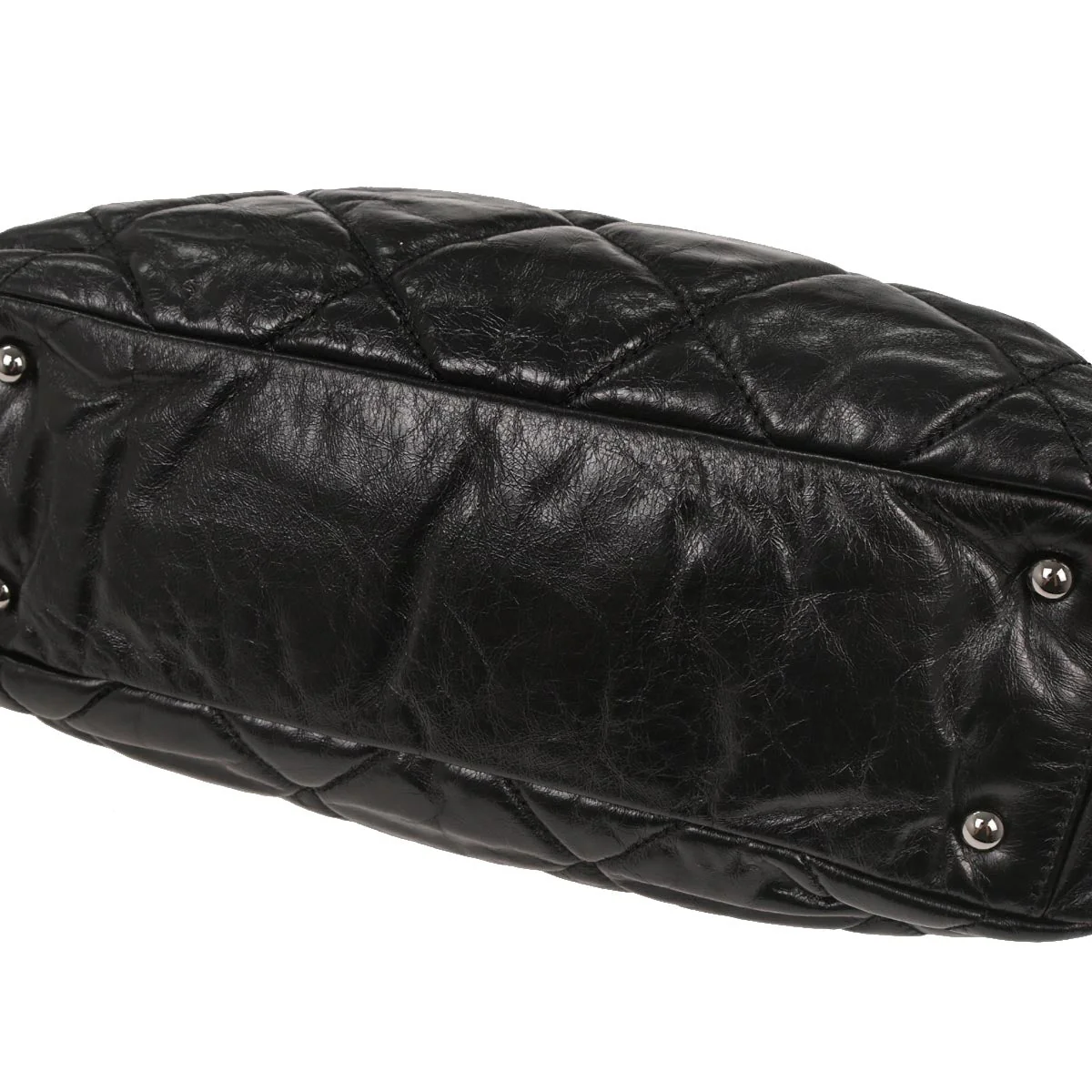 Chanel 2008-2009 Black Calfskin Portobello 2way Shoulder Handbag - Image 3