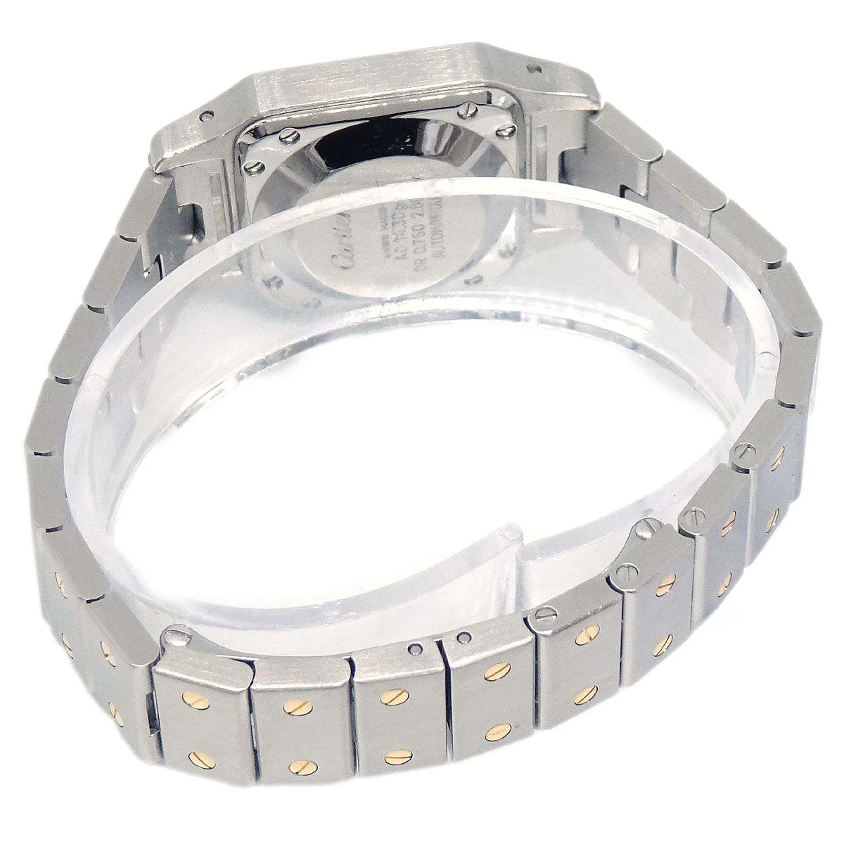 Cartier Santos Galbee SM Ref.0902 Self-winding Watch 18KYG SS - Image 3