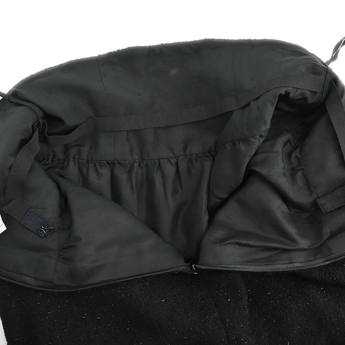 Chanel 1993 Setup Suit Jacket Dress Black #38 - Image 5