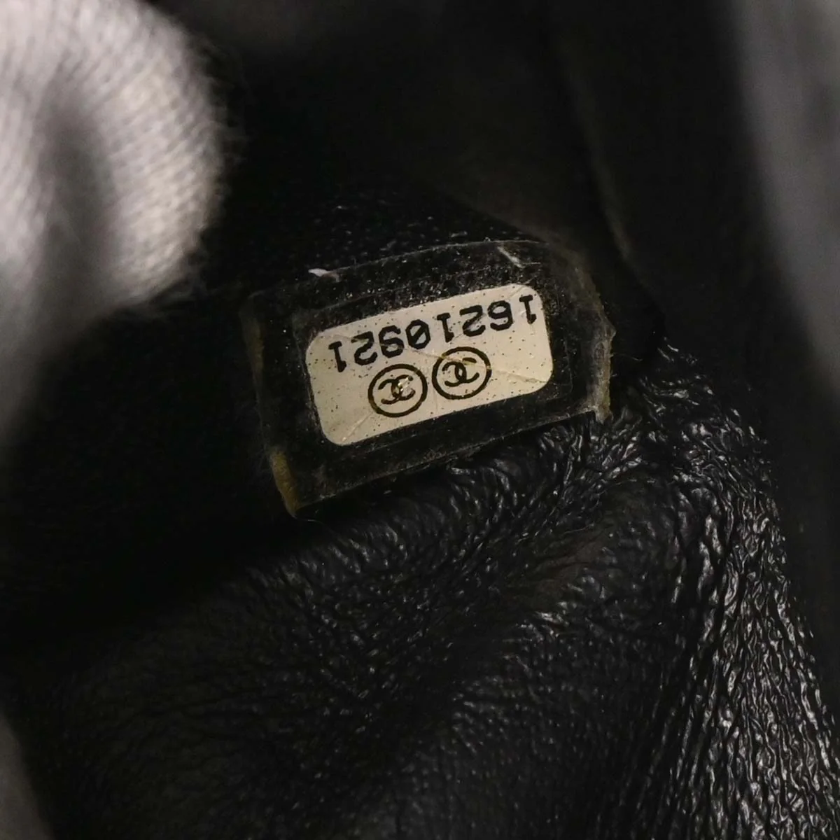 Chanel Black Caviar 2.55 Double Flap Shoulder Bag - Image 10
