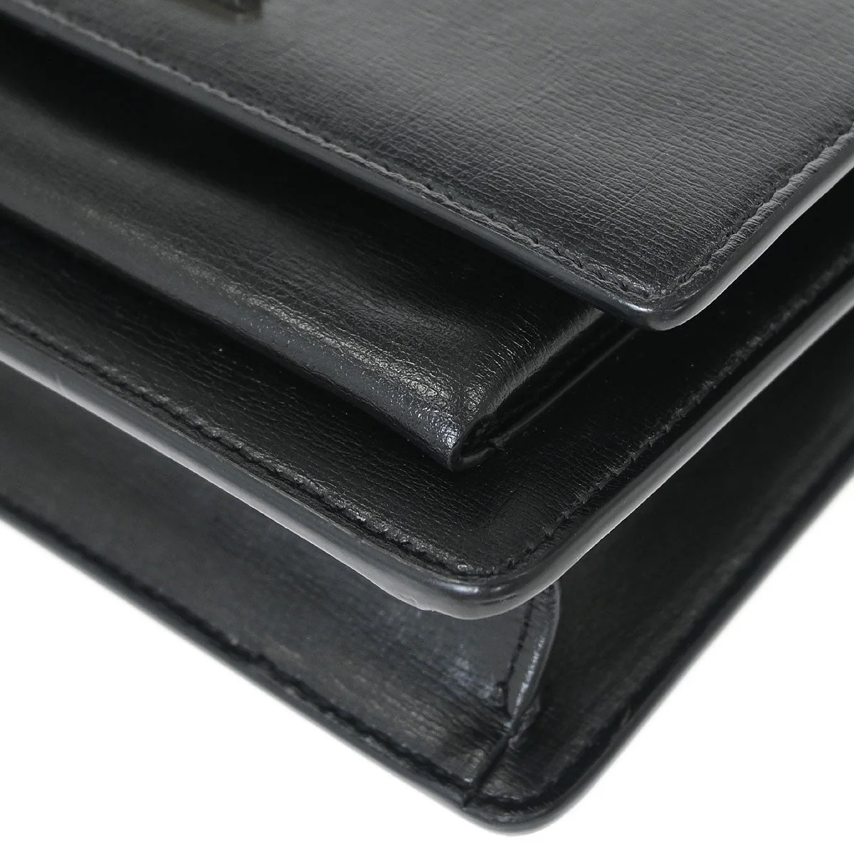 Saint Laurent Black Sunset WOC Shoulder Bag - Image 4