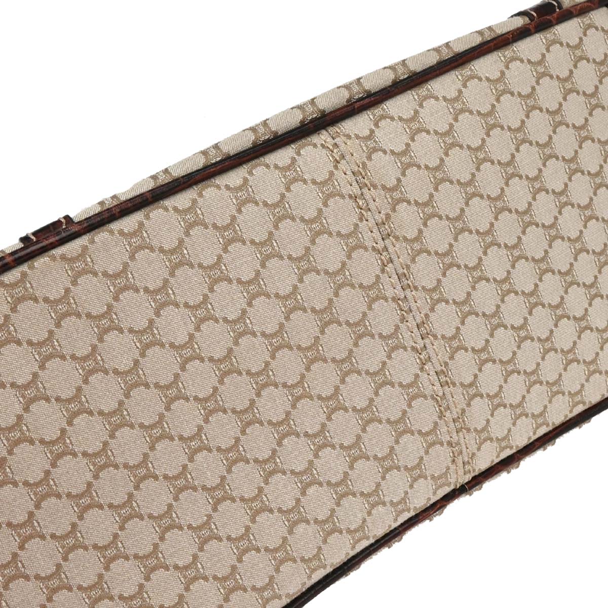 Celine * Beige Canvas Macadam Boogie Tote Handbag - Image 5