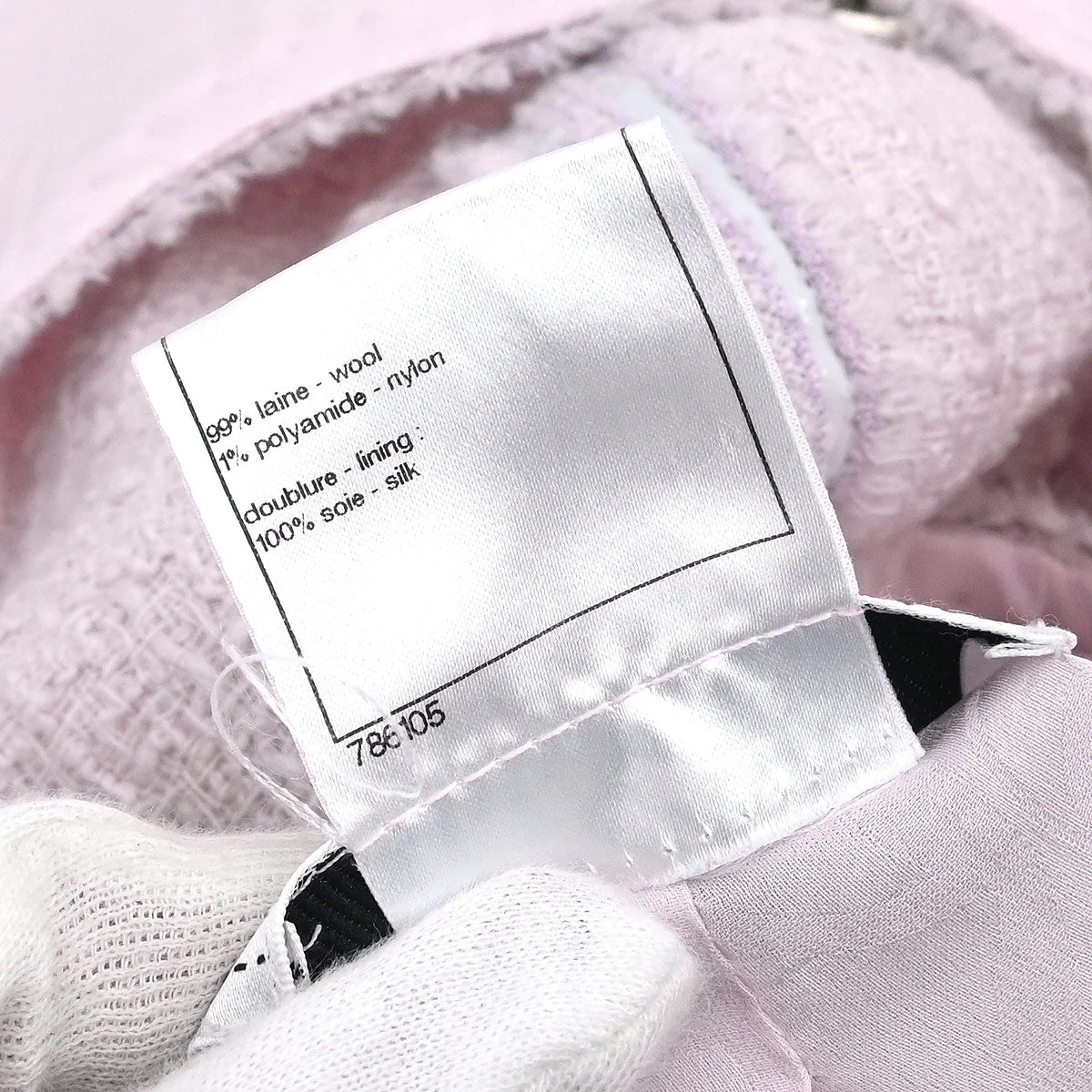Chanel Collarless Jacket Pink 09C #42 - Image 10
