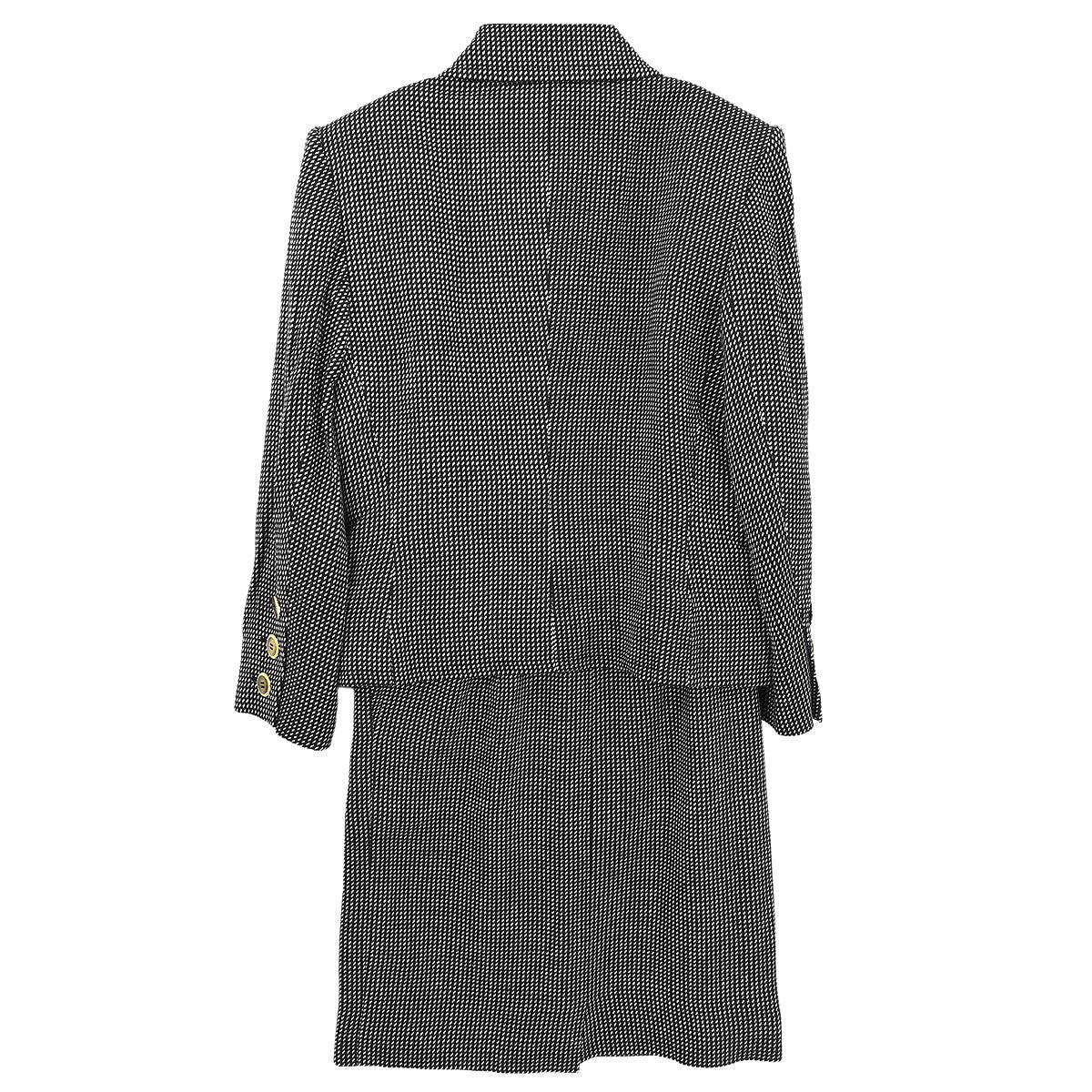 Yves Saint Laurent Setup Suit Jacket Skirt Black #L #S - Image 2