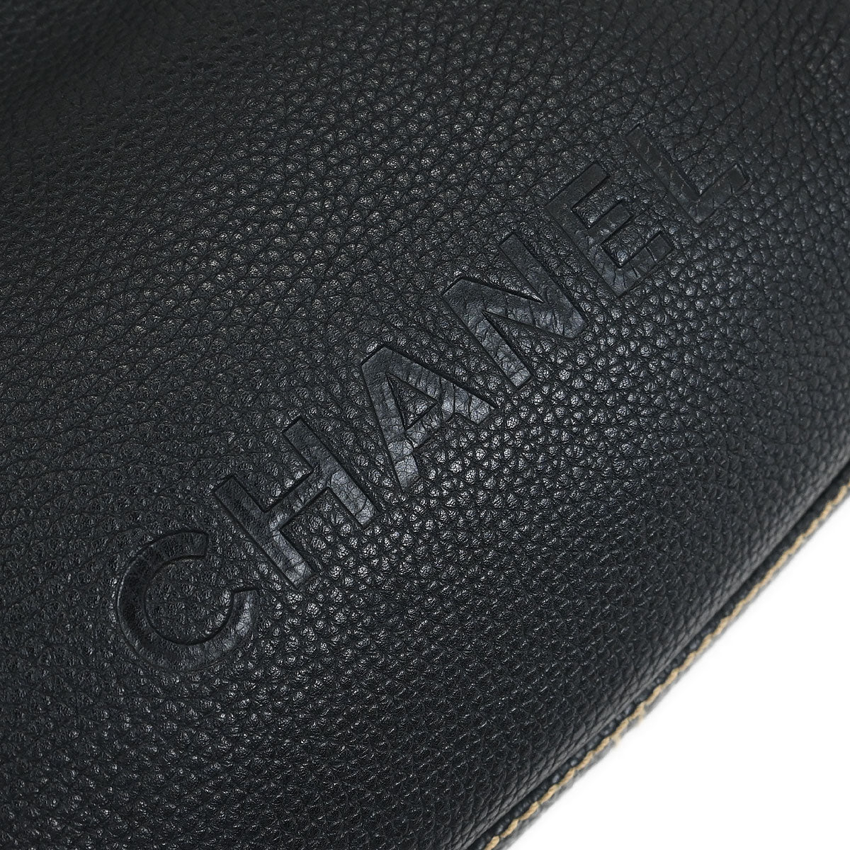 Chanel 2003-2004 Black Calfskin Handbag - Image 4