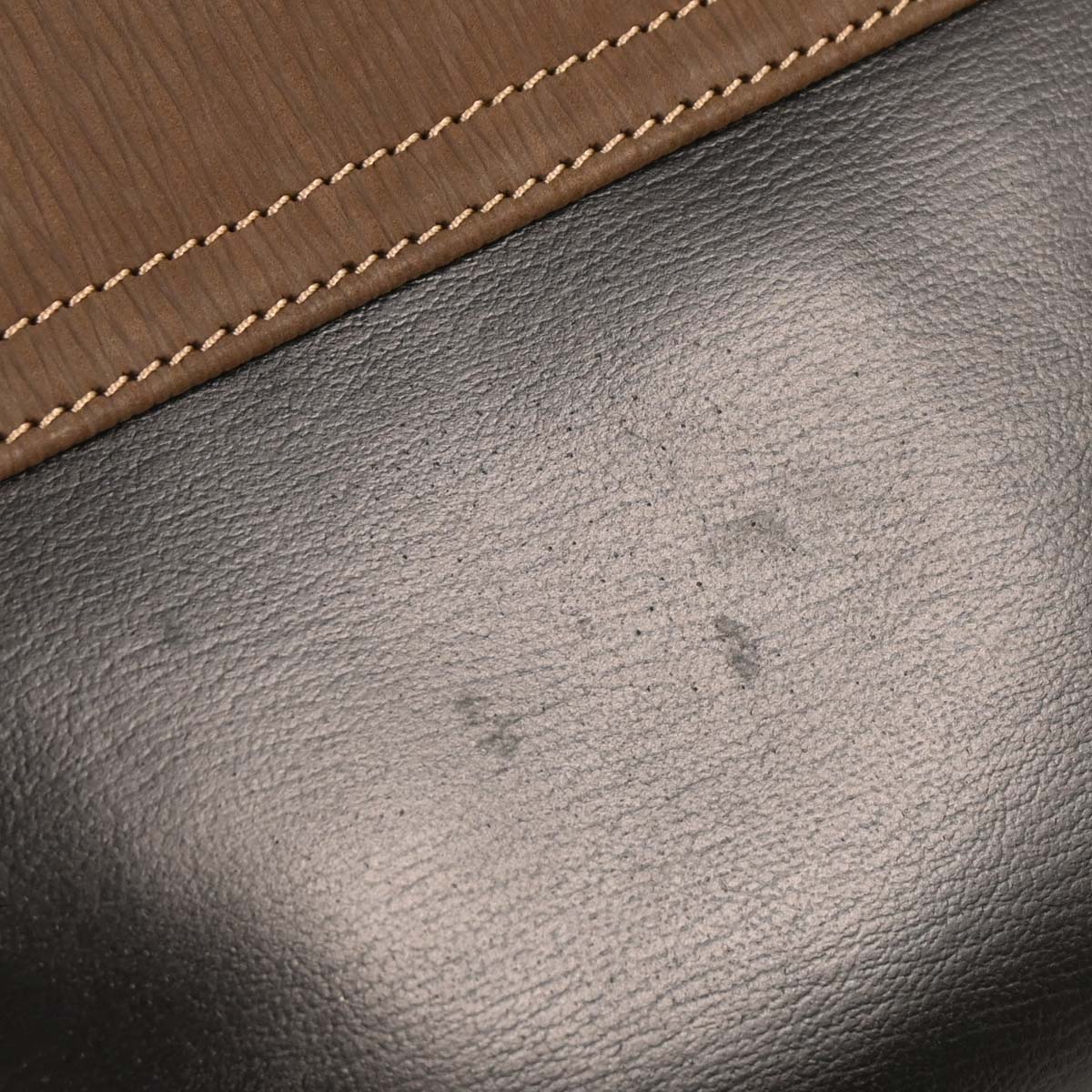 Loewe Black Brown Leather Velazquez Handbag - Image 3