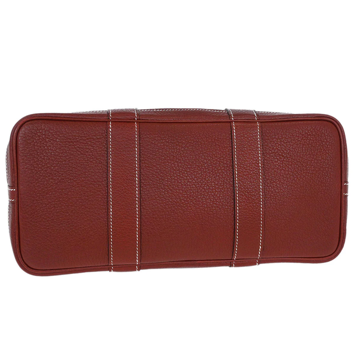 Hermes Rouge H Negonda Garden Party 30 TPM Tote Handbag - Image 3