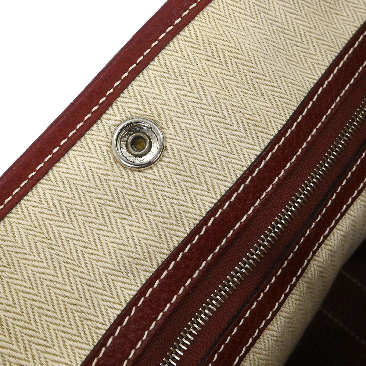 Hermes Rouge H Negonda Garden Party 30 TPM Tote Handbag - Image 9