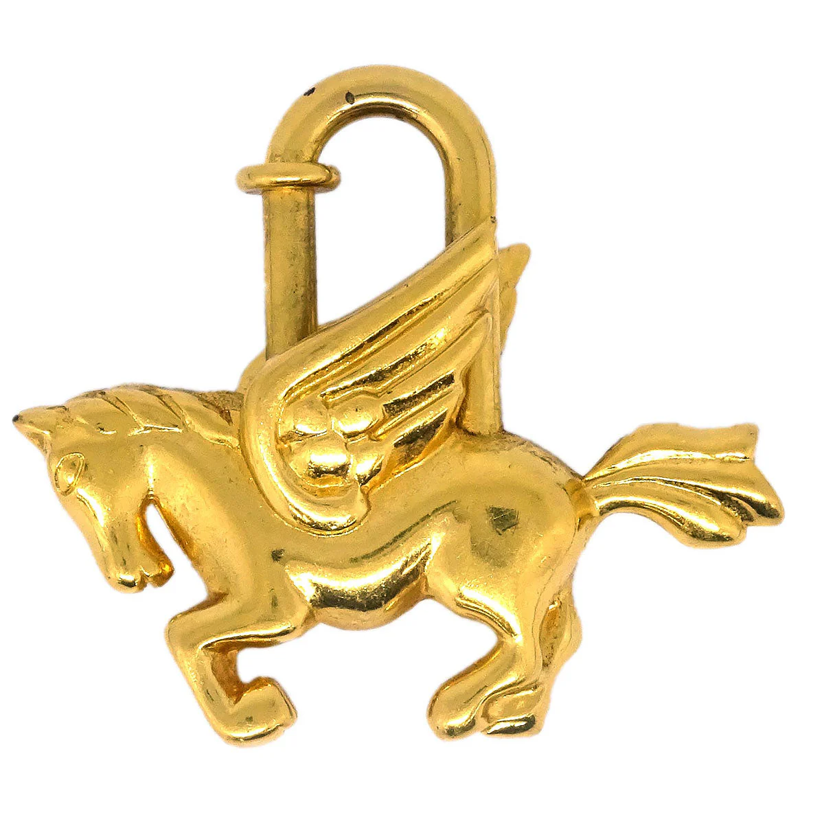 Hermes 1993 Le Cheval Pegasus Cadena Gold Small Good - Image 2