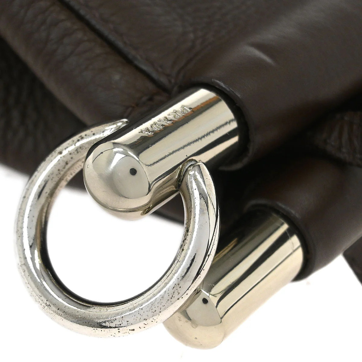 Prada Brown 2way Shoulder Handbag - Image 4