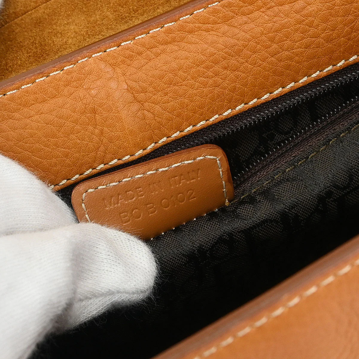 Christian Dior Brown Saddle Shoulder Bag - Image 10