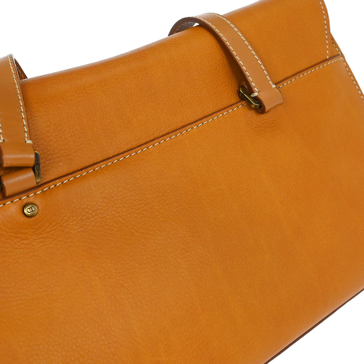 Christian Dior Brown Saddle Shoulder Bag - Image 7