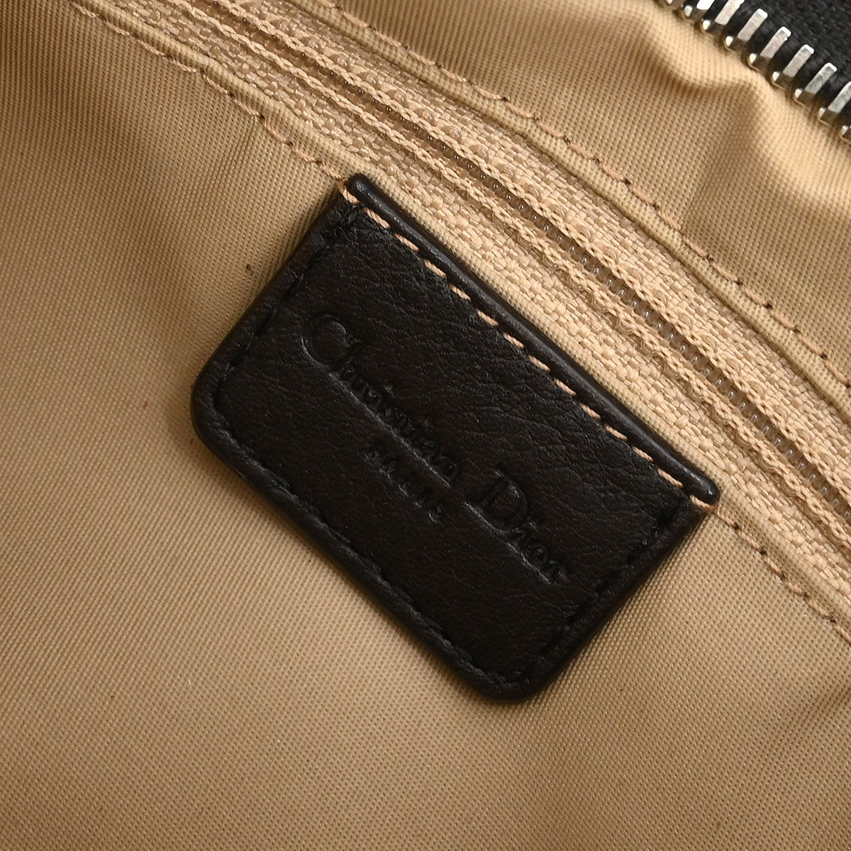 Christian Dior Beige Trotter Handbag - Image 9