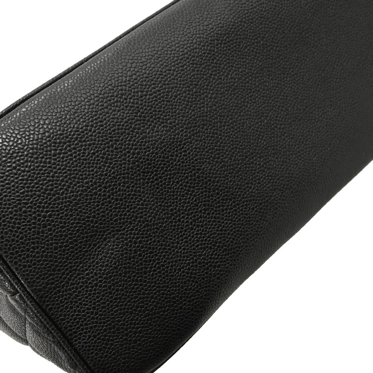 Chanel 2002-2003 Black Caviar Medallion Tote Handbag - Image 3