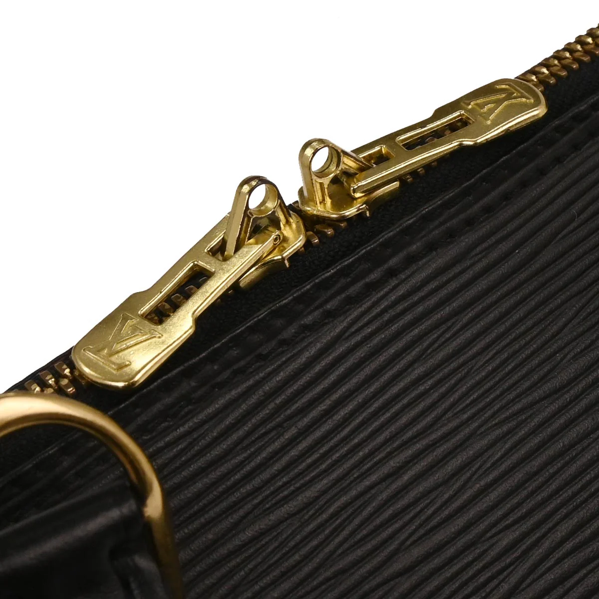 Louis Vuitton Black Epi Alma Handbag M52142 - Image 4