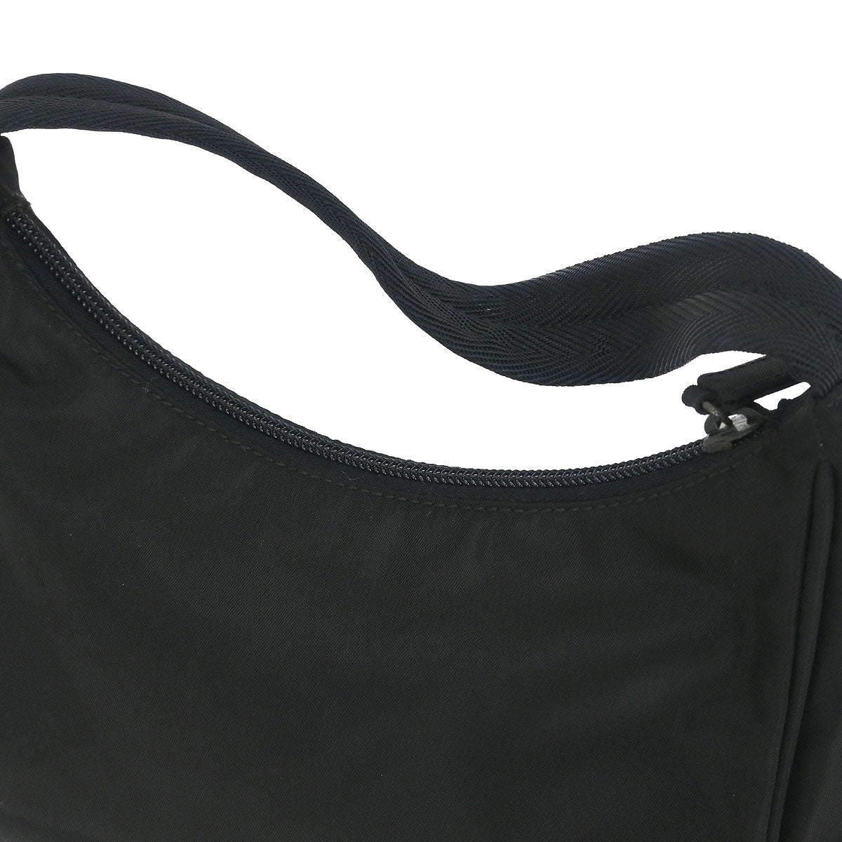 Prada Black Nylon Handbag - Image 6