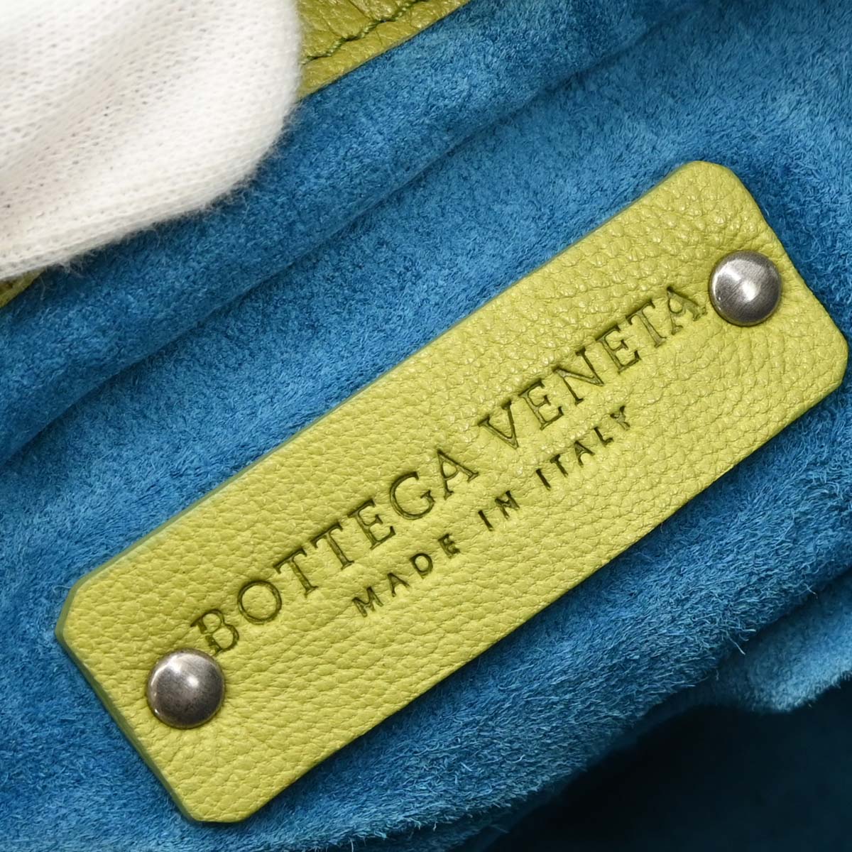 Bottega Veneta Green Intrecciato Handbag - Image 9