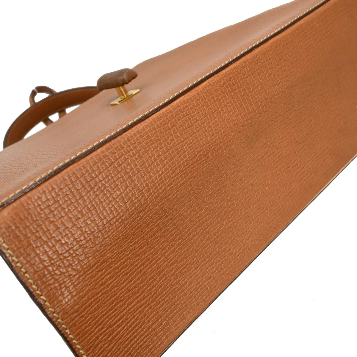 Loewe Brown Leather 2way Shoulder Handbag - Image 4