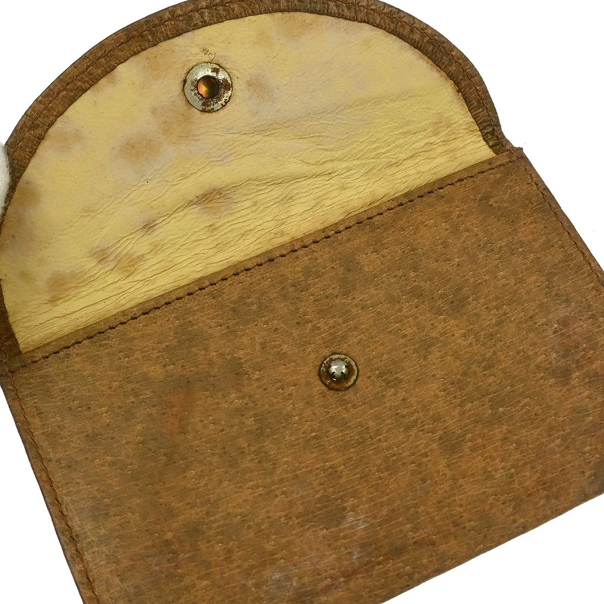 Gucci Brown Leather Handbag - Image 9