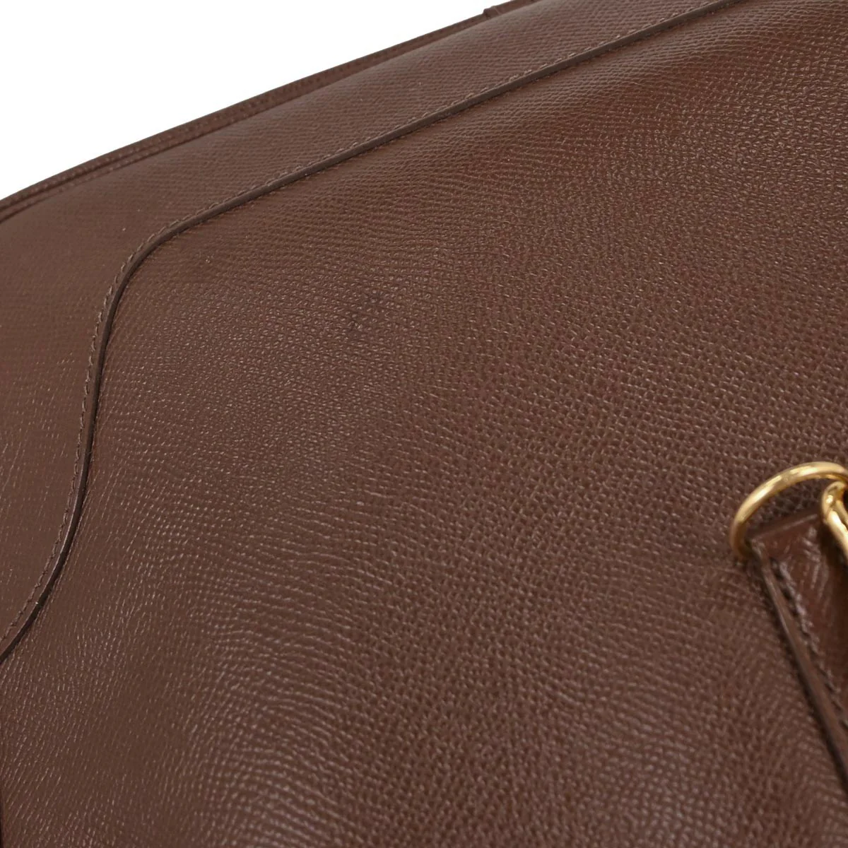 Hermes Havane Courchevel Trim 31 Shoulder Bag - Image 4