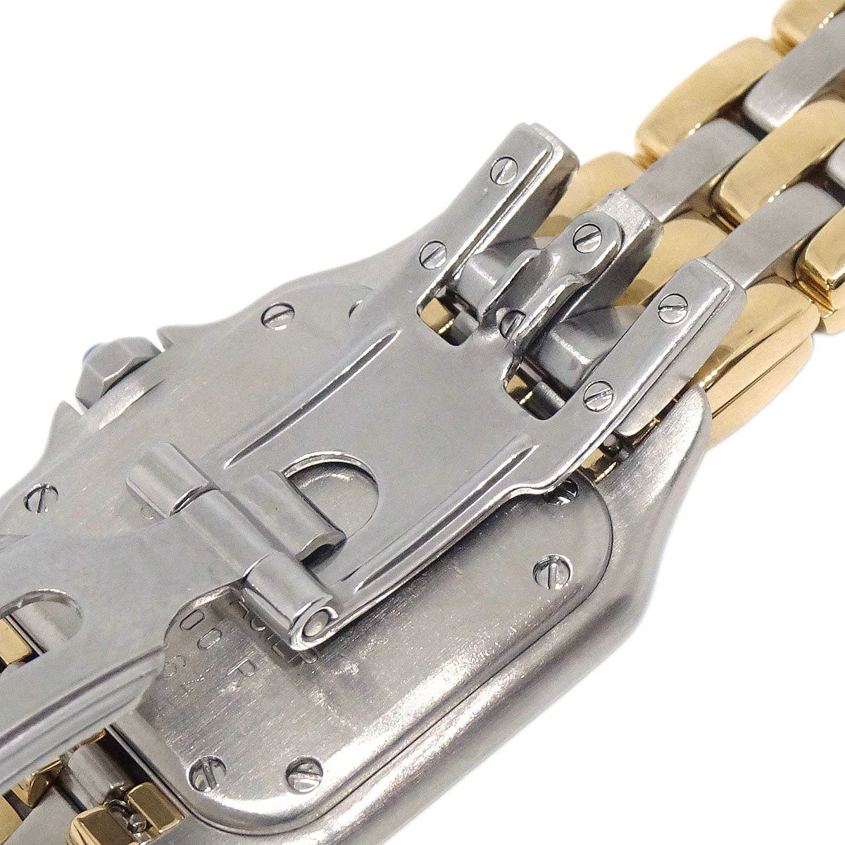 Cartier Panthere SM 3-Row Ref.112000R Quartz Watch 18KYG SS - Image 6