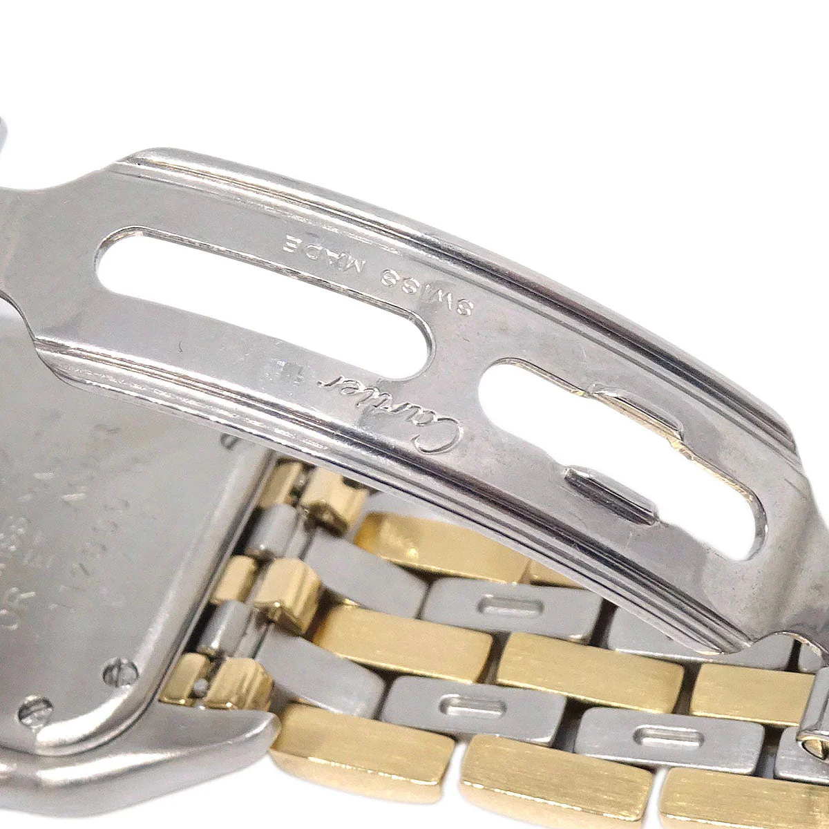 Cartier Panthere SM 3-Row Ref.112000R Quartz Watch 18KYG SS - Image 7