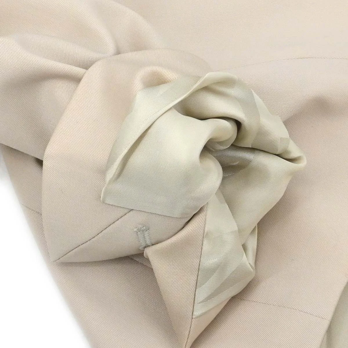 Gucci 2004 Setup Suit Jacket Skirt Light Beige #40 - Image 6