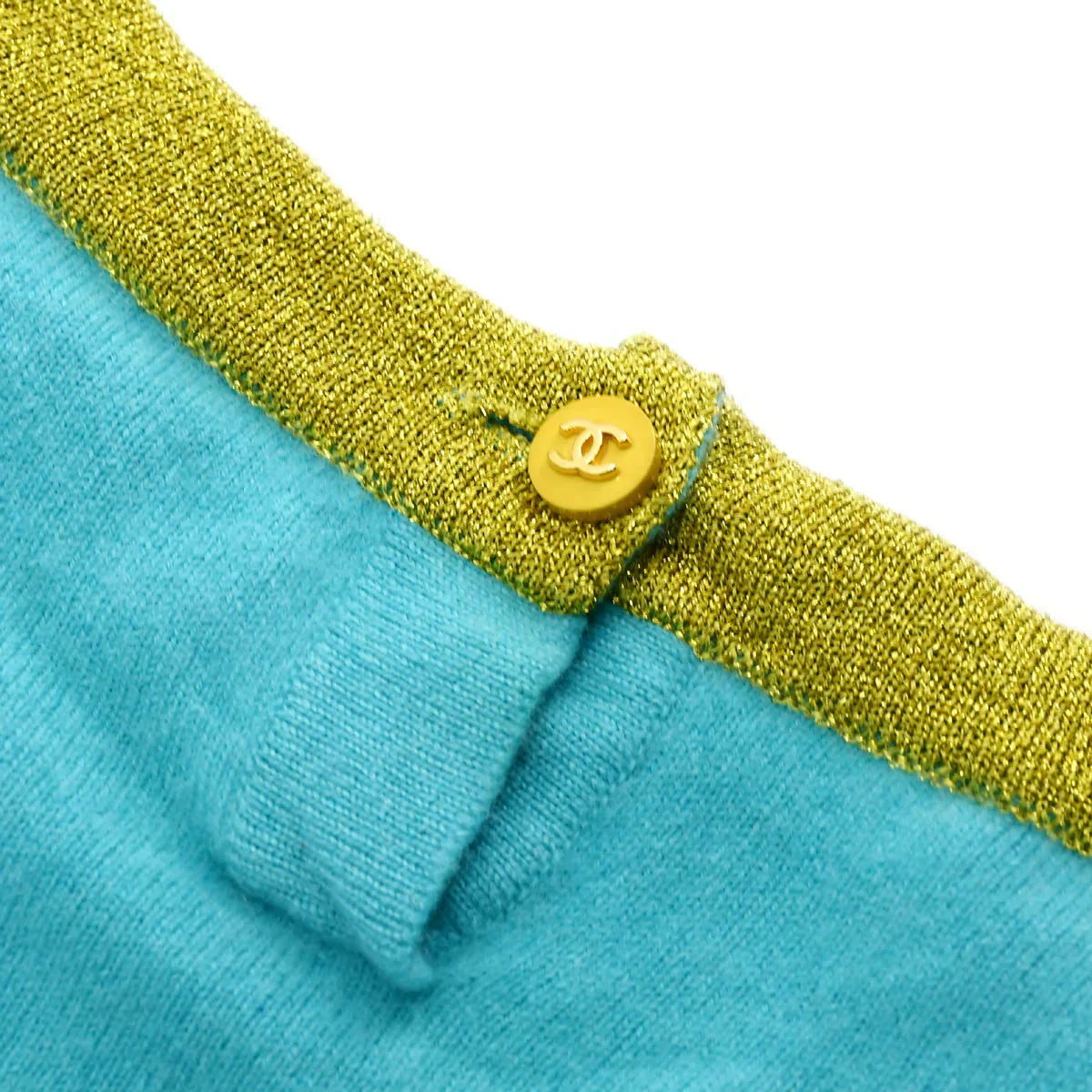 Chanel Sweater Light Blue - Image 3