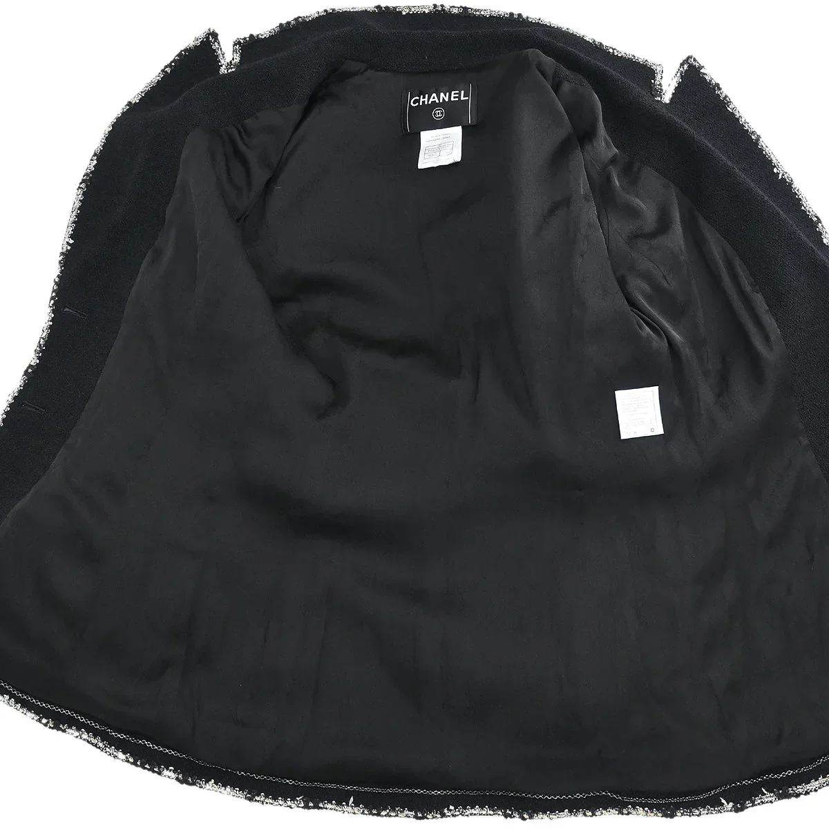Chanel 2005 Black & White "Devil Wears Prada" Jacket #36 - Image 7