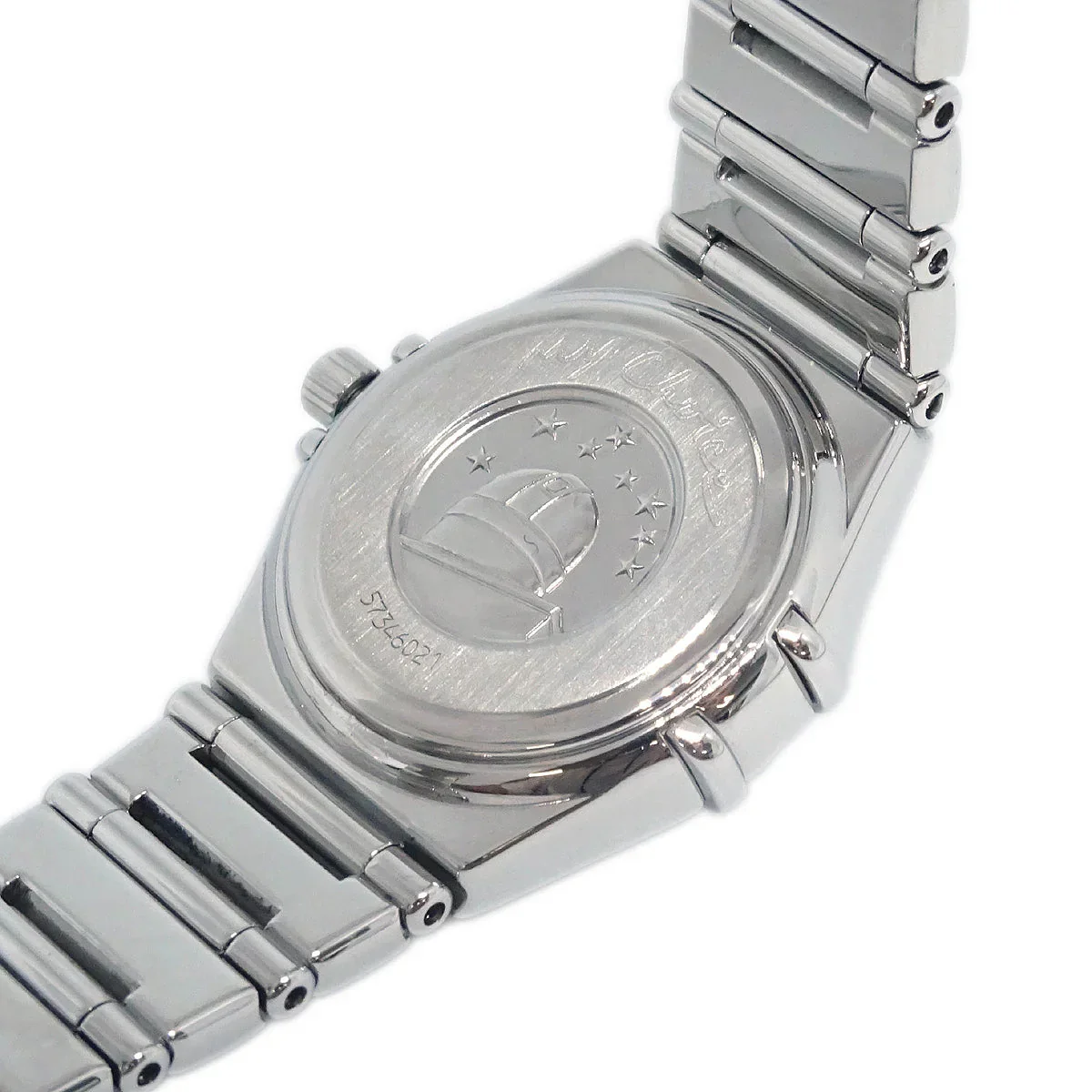 Omega Constellation Quartz Watch SS Diamond Shell - Image 7