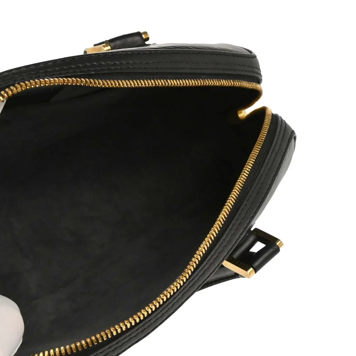 Louis Vuitton 1998 Black Epi Jasimin Handbag M52082 - Image 4