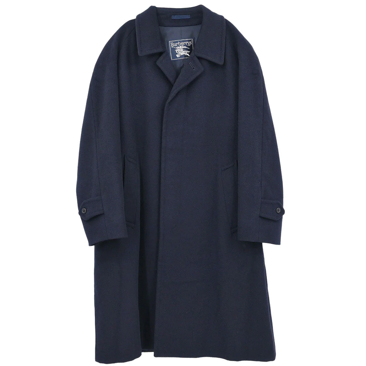 Burberrys Coat Navy