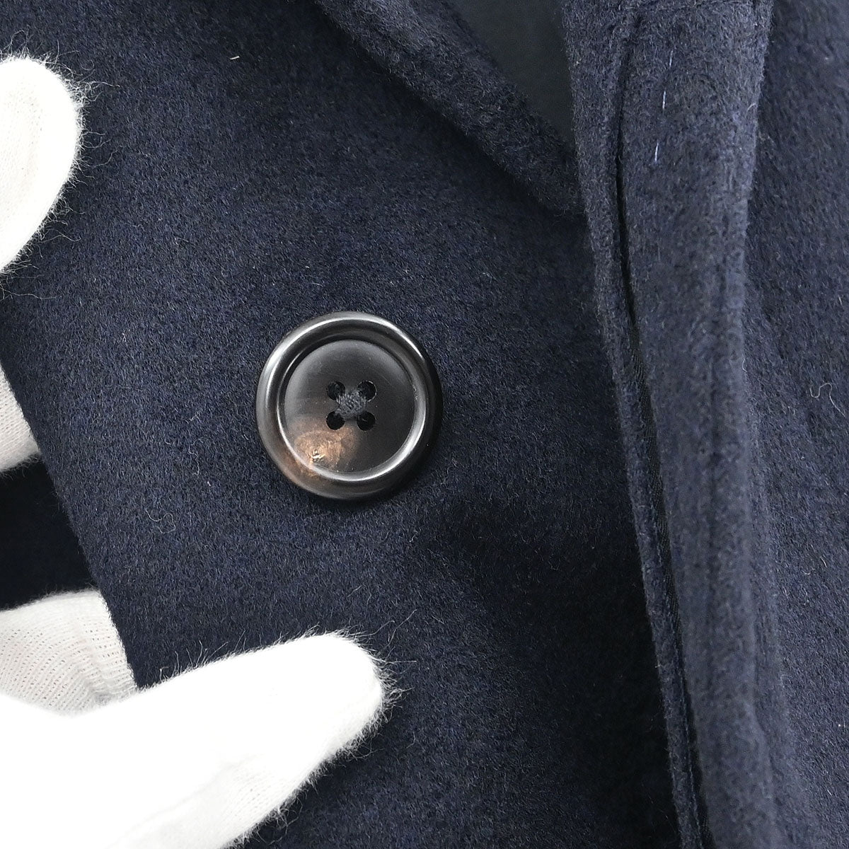 Burberrys Coat Navy - Image 5